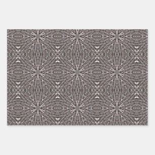 Metallic Metal Mesh Silver Inpakpapier Vel