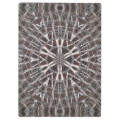 Metallic Metal Mesh Silver Klembord (Achterkant)