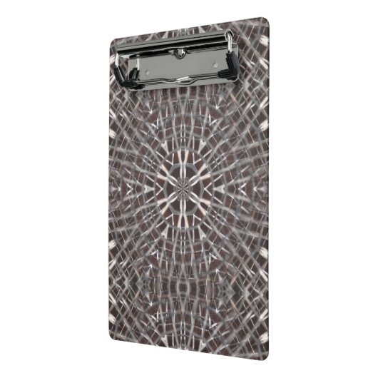 Metallic Metal Mesh Silver Mini Klembord (Angled2)