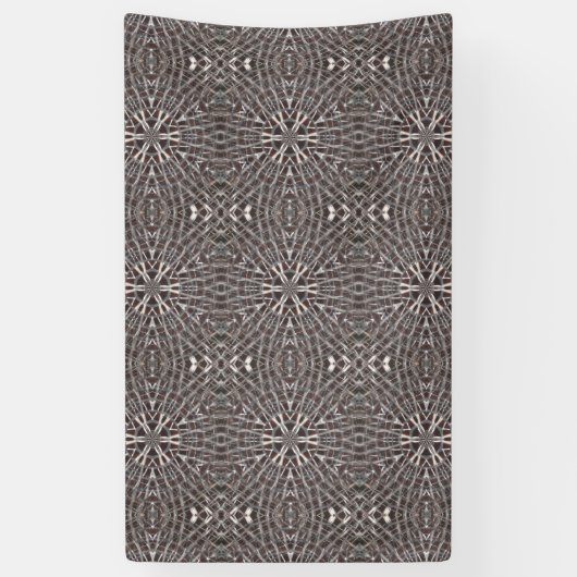 Metallic Metal Mesh Silver Spandoek (Verticaal)