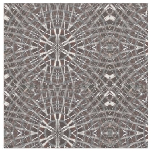 Metallic Metal Mesh Silver Stof (Close Up)
