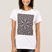 Metallic Metal Mesh Silver T-shirt (Voorkant)
