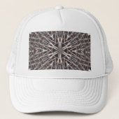 Metallic Metal Mesh Silver Trucker Pet (Voorkant)