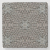 Metallic Metal Mesh Stenen Onderzetter (Voorkant)