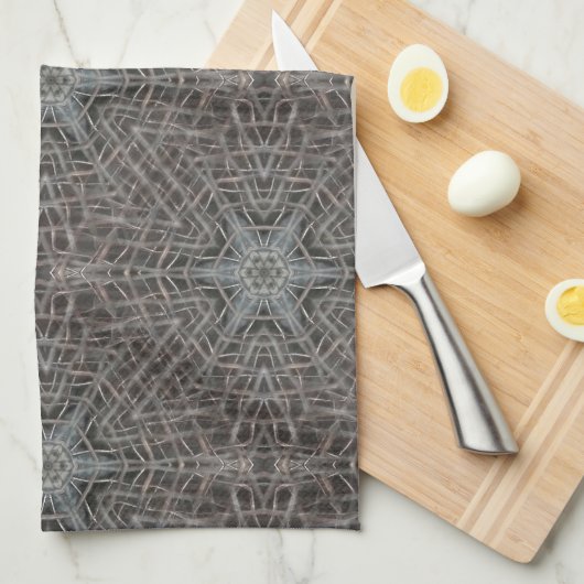 Metallic Metal Mesh Theedoek (Quarter Fold)