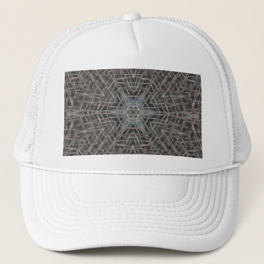 Metallic Metal Mesh Trucker Pet (Voorkant)