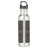 Metallic Metal Mesh Waterfles (Achterkant)
