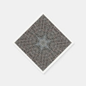 Metallic metalen gaasservetten servet (Hoek)