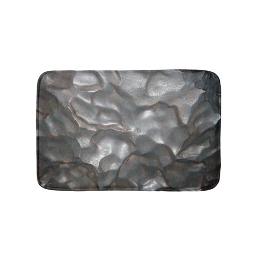 Metallic Meteorite Rock Pattern Badmat (Voorkant)