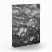 Metallic Meteorite Rock Pattern Fotoblokken (Links)