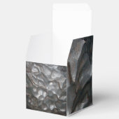 Metallic Meteorite Rock Print, Bedankdoosjes (Geopend)