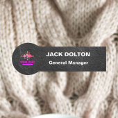  Metallic Naam Tag voor Bedrijfspersoneel