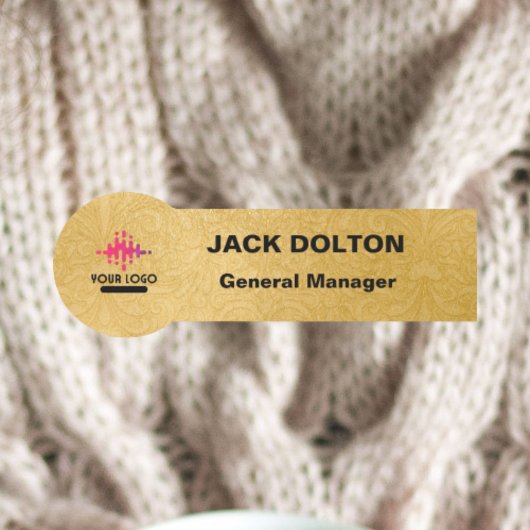  Metallic Naam Tag voor Personeelsleden