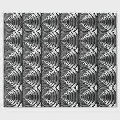 Metallic optische illusie cadeaupapier (Vlak)