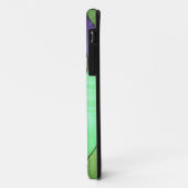 Metallic paarden in Green IPhone Case (Achterkant/links)