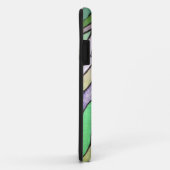 Metallic paarden in Green IPhone Case (Achterkant/rechts)