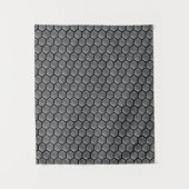 Metallic patroonplaat wandkleed (Voorkant)