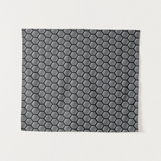 Metallic patroonplaat wandkleed (Voorkant (horizontaal))