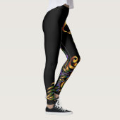 Metallic pauw leggings (Rechts)