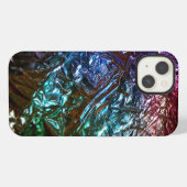 Metallic Rainbow Folie Effect iPhone Hoesje (Achterkant horizontaal)