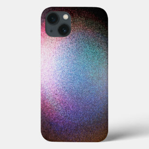 Metallic Rainbow Glitter Effect iPhone 13 Hoesje