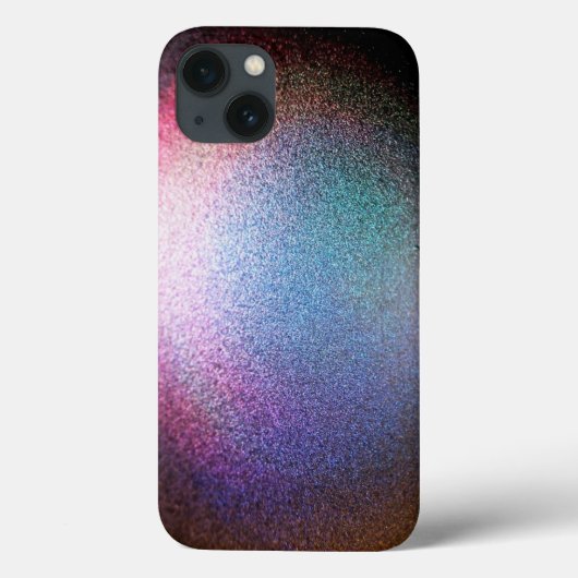Metallic Rainbow Glitter Effect Case-Mate iPhone Case (Achterkant)