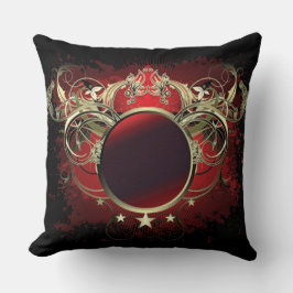 Metallic Red Decorative Pillow Kussen
