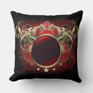 Metallic Red Decorative Pillow Kussen