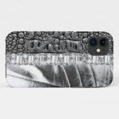 Metallic Rhinestone Case Mate IPhone4 Barely Hoesj (Achterkant (horizontaal))