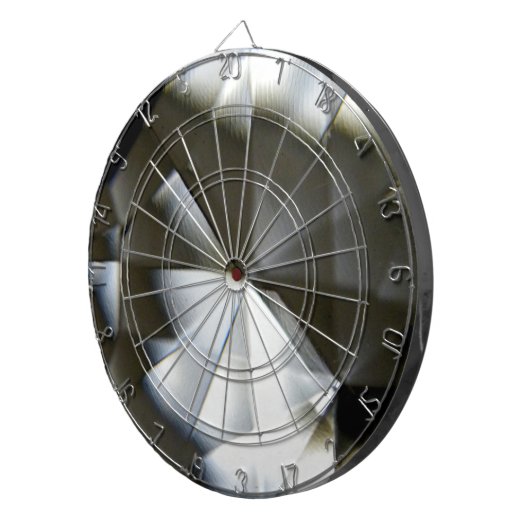 Metallic Rhombus Mirror Reflections Dartbord (Voorkant Rechts)