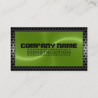 Metallic Roestvrij Metaal Moderne Staalrand #16 Visitekaartje