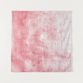 Metallic rood canvas: penseelstreek elegantie. wandkleed (Voorkant (horizontaal))