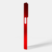 Metallic rood & zwart geometrisch ontwerp Case-Mate iPhone case (Achterkant / Rechts)