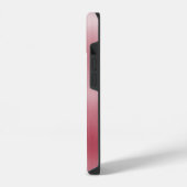 Metallic Roos Gold en Glitter Wave iPhone Hoesje (Linkerkant)