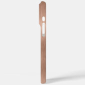 Metallic Roos Gold Glitter - op maat gemaakt Case-Mate iPhone Case (Achterkant / Links)