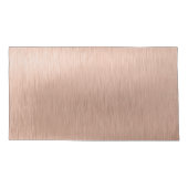 Metallic Roos Gold Glitter - op maat gemaakt Kussensloop (Achterkant)