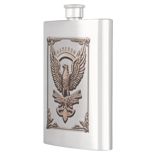 Metallic Roos-gouden Bold Eagle Flacon (Links)