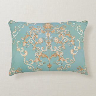 Metallic Roos kwarts: glanzende textuur Accent Kussen