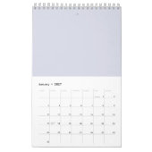 Metallic Roos Print Calendar Kalender (Jan 2027)