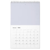 Metallic Roos Print Calendar Kalender (Jan 2026)