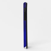 Metallic Royal Blue Case-Mate iPhone Case (Achterkant/links)