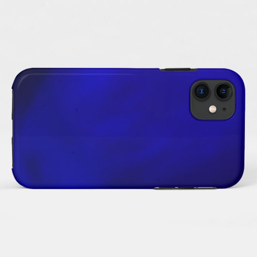 Metallic Royal Blue Case-Mate iPhone Case (Achterkant (horizontaal))