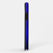 Metallic Royal Blue Case-Mate iPhone Case (Achterkant/rechts)