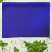 Metallic Royal Blue Theedoek (Gevouwen)