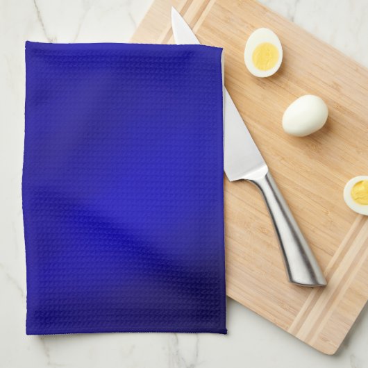 Metallic Royal Blue Theedoek (Quarter Fold)