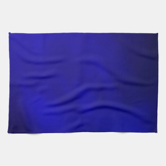 Metallic Royal Blue Theedoek (Horizontaal)