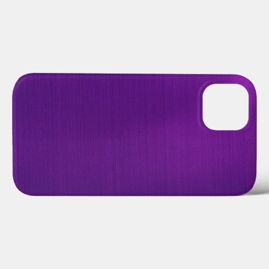 Metallic Royal Paars Case-Mate iPhone Case (Achterkant (horizontaal))
