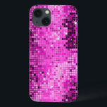 Metallic roze reeksen bekijken Disco Mirrors Bling Case-Mate iPhone Case<br><div class="desc">Populaire glanzende metaalopeenvolging kijkt hete roze tonen disco stijl iPhone 4/4S hoesje cover. Retro 70's disco ballonspiegels met de spits en de spuiten. Zoek dit ontwerp in vele tonen. Paarse blauwe groene roze en kan worden aangevraagd in uw favoriete kleur. Het is een patroon van het afbeelding en niet daadwerkelijke...</div>
