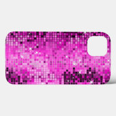 Metallic roze reeksen bekijken Disco Mirrors Bling Case-Mate iPhone Case (Achterkant (horizontaal))