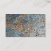 Metallic rustieke achtergrond visitekaartje (Achterkant)